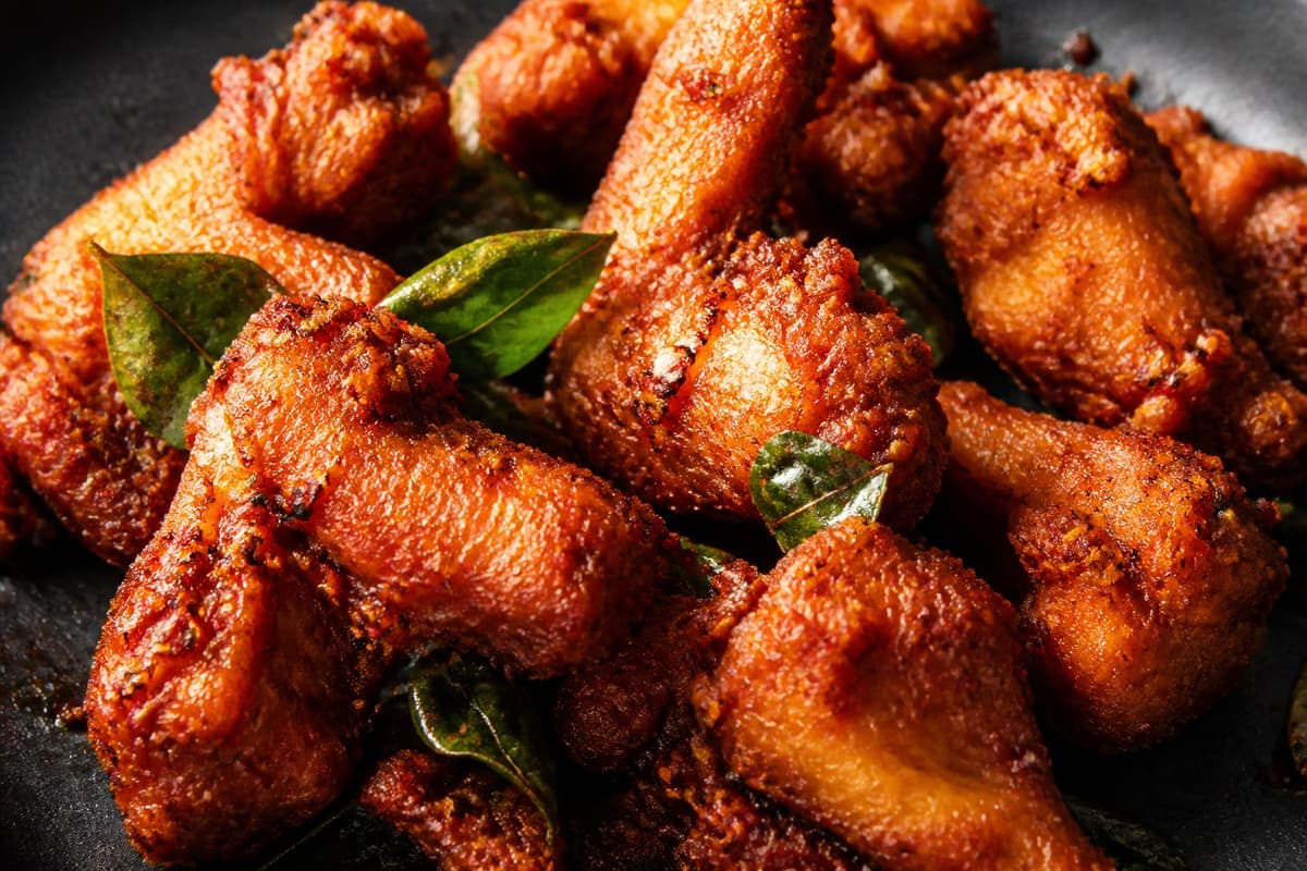 Crispy fried chicken pieces, chicken specials placeholder